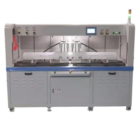 Fluxo plissado da estação dobro da máquina da extensão do elemento de filtro grande